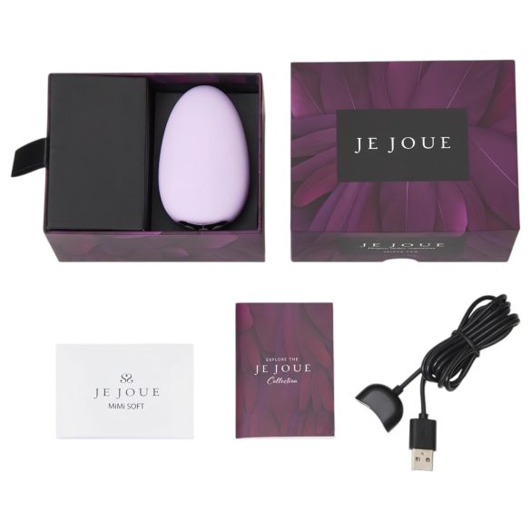 Je Joue Mimi Soft - vibrador de clitóris recarregável à prova d'água (roxo)