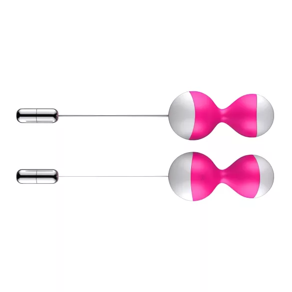 Nalone - bolas tailandesas com controle remoto recarregável - rosa
