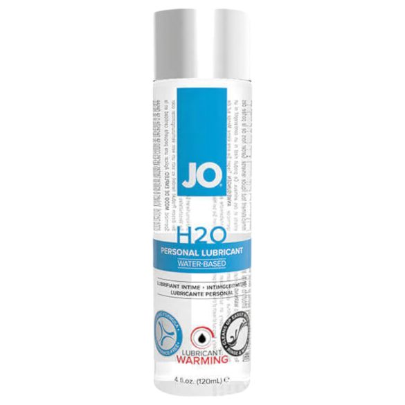 JO H2O - lubrificante à base de água com efeito quente - 120ml