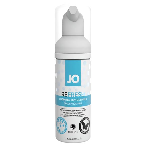 JO - limpador desinfetante para acessórios eróticos - espuma (50ml)