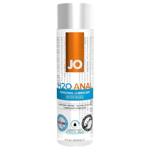 JO H2O Anal Cool - lubrificante anal refrescante à base de água 120ml