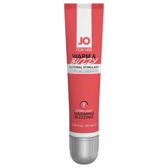JO WARM & BUZZY - gel estimulante clitóris feminino - 10ml
