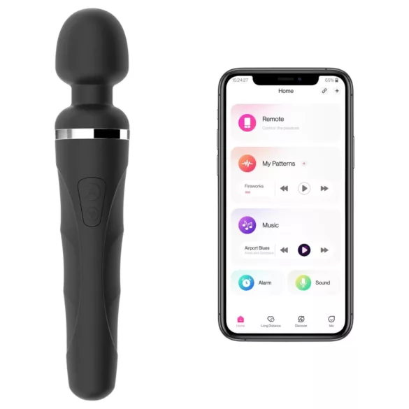 Lovense Domi 2 - Vibrador massageador controlado por app (preto)