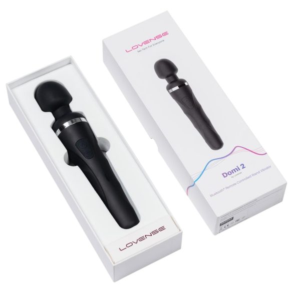 Lovense - Vibrador massageador recarregável Domi 2 - preto