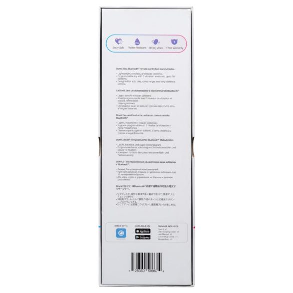 Lovense - Vibrador massageador recarregável Domi 2 - preto