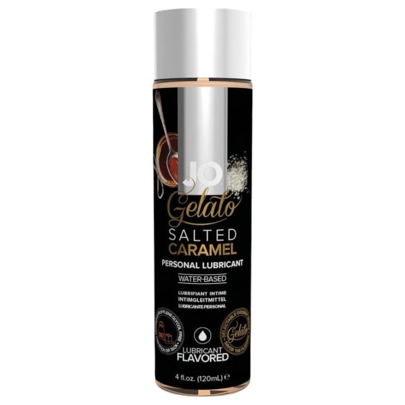 JO Gelato - lubrificante à base de água - caramelo salgado - 120ml