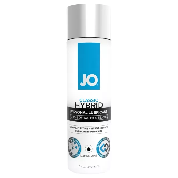 System JO - lubrificante híbrido à base de água e silicone - 240ml