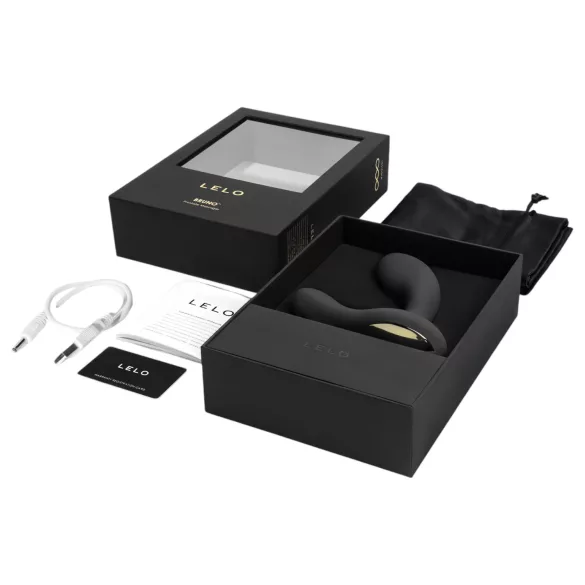 LELO Bruno - vibrador próstata 2 motores - silicone preto