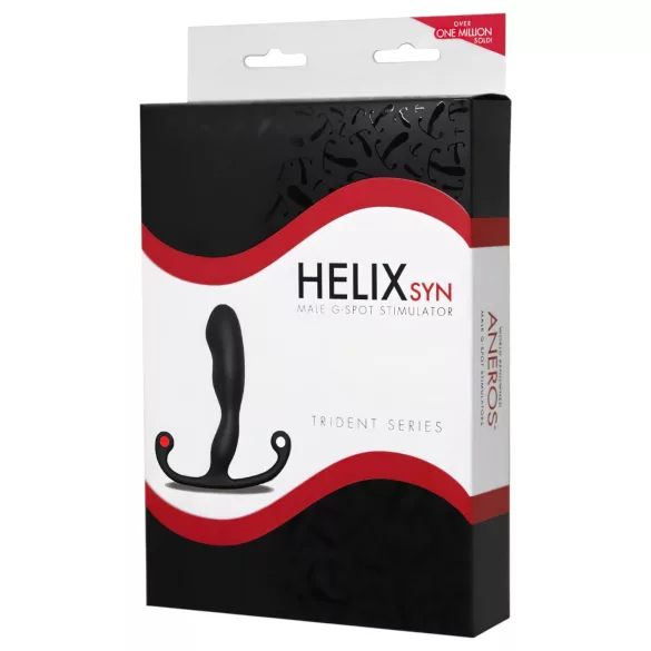 Aneros Trident Helix - massageador próstata - silicone preto