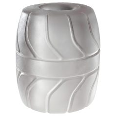   SilaSkin - anel peniano e extensor de testículos - silicone branco