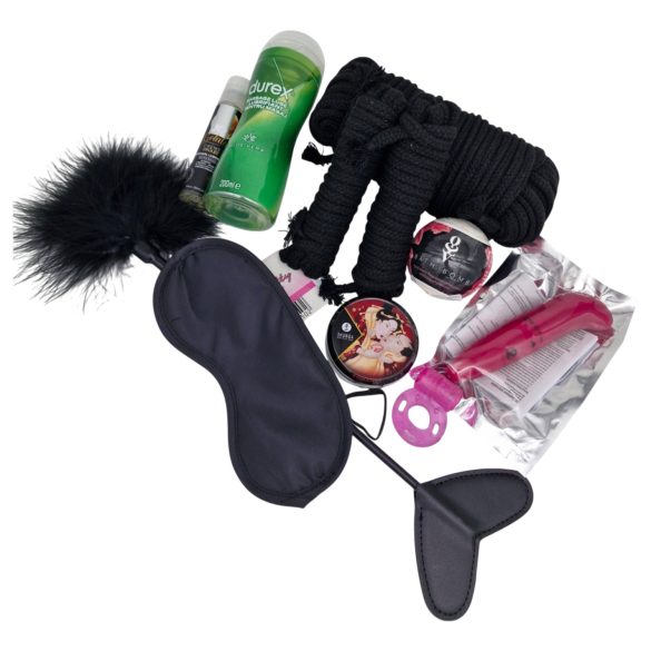 Kit acessórios jogo adulto - iniciante - 9 peças