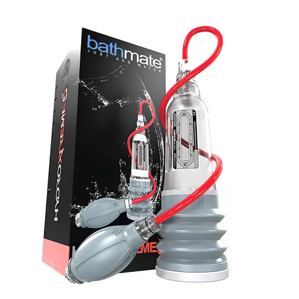 BathMate Xtreme Hydromax 5 - bomba peniana - conjunto - transparente