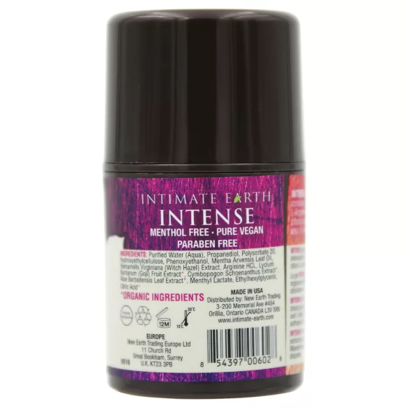 Intimate Earth Intense - soro estimulante do clitóris para mulheres (30 ml)