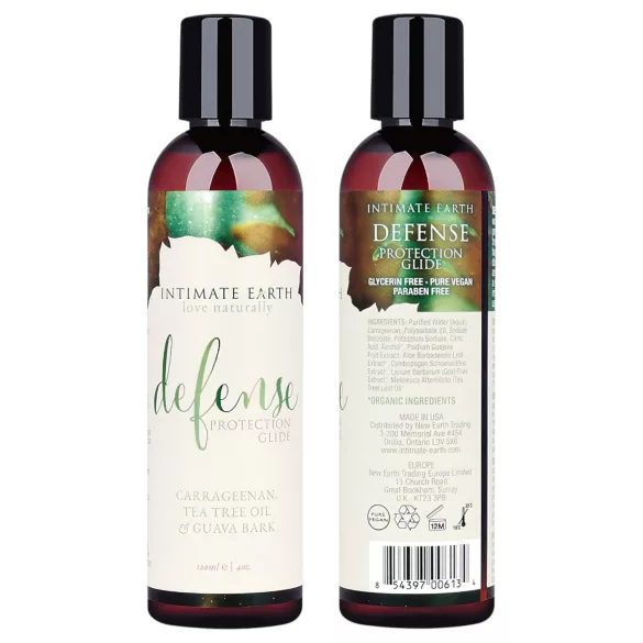 Intimate Earth Defense - lubrificante antibacteriano (120ml)