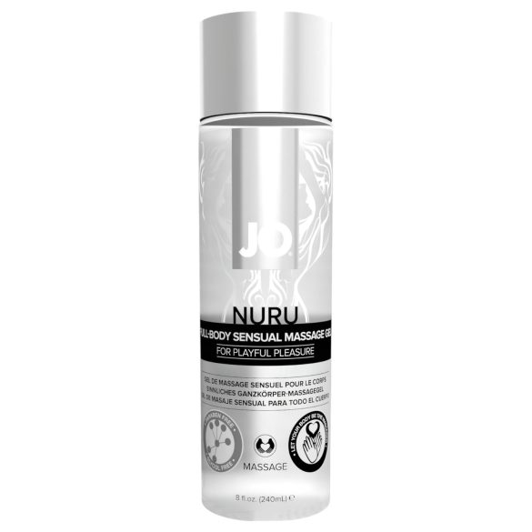 System JO Nuru - gel de massagem sensitivo - 240ml