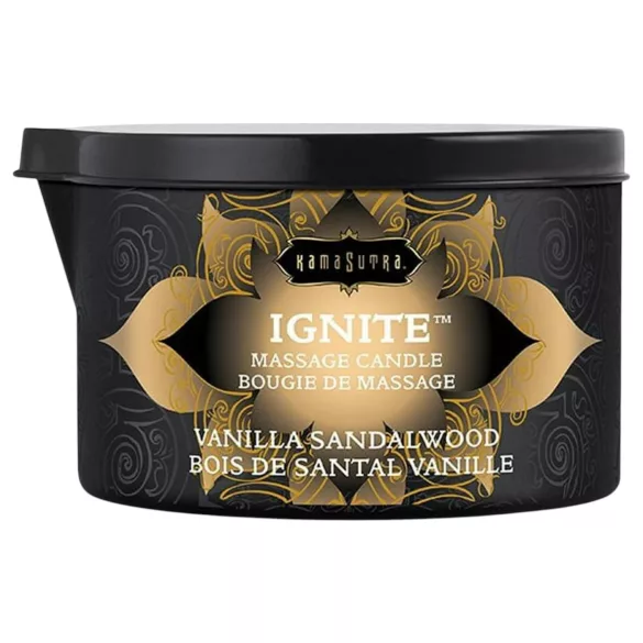 Kama Sutra - vela para massagem vegana - baunilha sândalo 170g