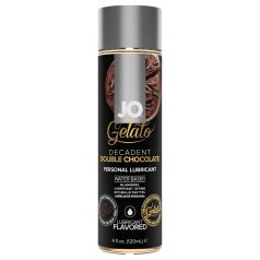   Jo Gelato - lubrificante comestível à base de água sabor chocolate duplo - 120ml