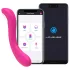 Lovense Osci 2 - vibrador ponto G inteligente - silicone rosa