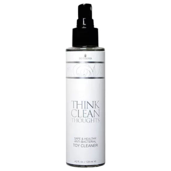 Sensuva Think Clean - spray de limpeza de dispositivos com efeito desinfetante (125 ml)