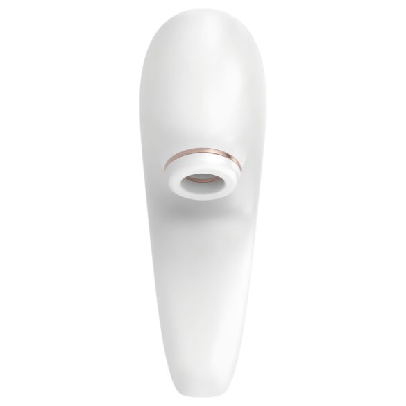 Satisfyer Pro 4 Couples - vibrador casal sucção recarregável - branco