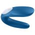 Satisfyer Baleia Dupla - Vibrador para Casais com 2 Motores (Azul)