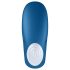 Satisfyer Baleia Dupla - Vibrador para Casais com 2 Motores (Azul)