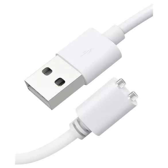 Cabo de carregamento USB magnético universal para smartwatch (2 pinos, 8 mm)