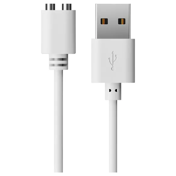 Cabo de carregamento USB magnético universal para smartwatch (2 pinos, 8 mm)