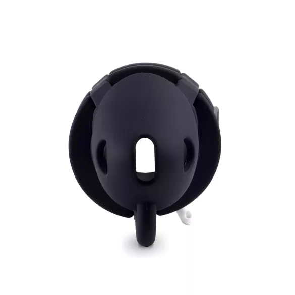 LOCK A WILLY - jaula peniana com cadeado - silicone preto
