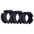 LOCK A WILLY - jaula peniana com cadeado - silicone preto