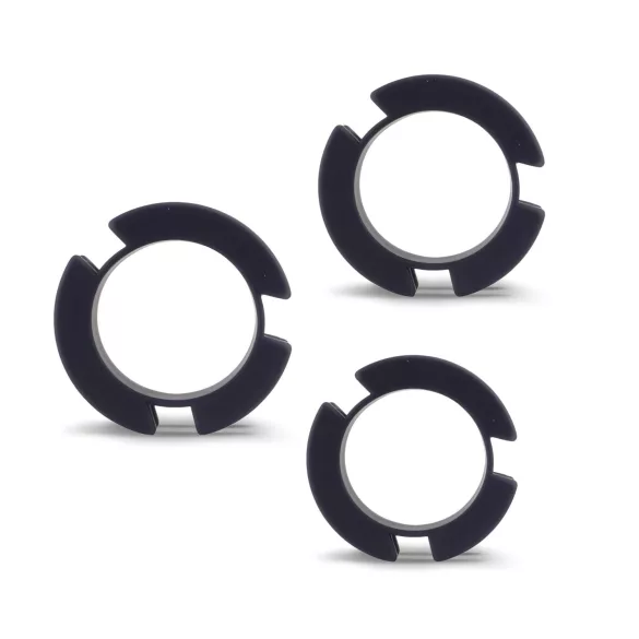 LOCK A WILLY - jaula peniana com cadeado - silicone preto