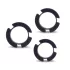 LOCK A WILLY - jaula peniana com cadeado - silicone preto