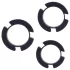 LOCK A WILLY - jaula peniana com cadeado - silicone preto