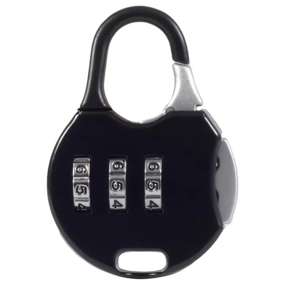 LOCK A WILLY - jaula peniana com cadeado - silicone preto