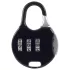 LOCK A WILLY - jaula peniana com cadeado - silicone preto