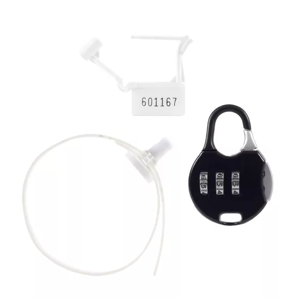 LOCK A WILLY - jaula peniana com cadeado - silicone preto