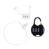 LOCK A WILLY - jaula peniana com cadeado - silicone preto