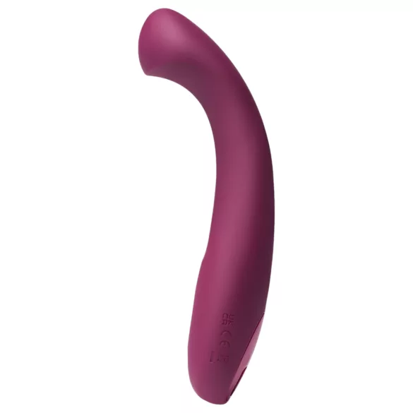 Dame Arc - vibrador ponto G recarregável - silicone rosa