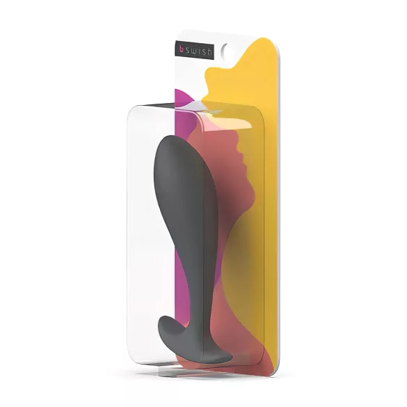 B SWISH - plug para próstata - silicone preto