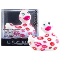   My Duckie Romance 2.0 - vibrador clitóris à prova d'água - branco/rosa