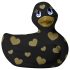 My Duckie Romance 2.0 - vibrador clitóris à prova d’água - preto dourado