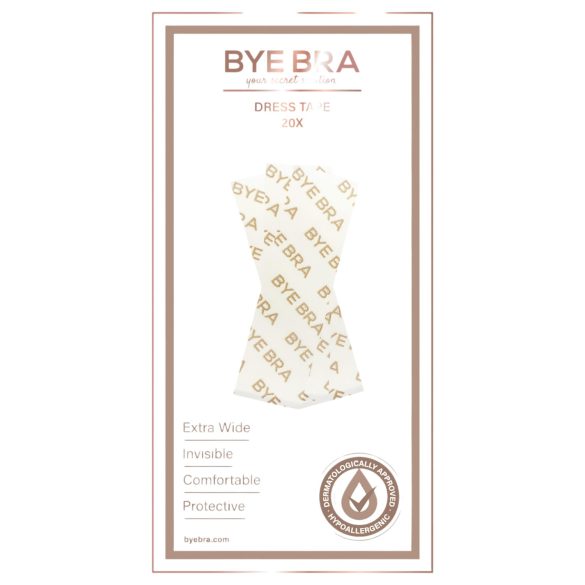 Bye Bra - fita dupla face para roupas - 20 unidades