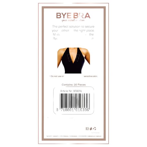 Bye Bra - fita dupla face para roupas - 20 unidades