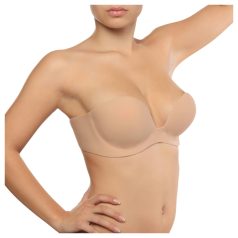 Bye Bra Gala C - sutiã push-up invisível (nude)