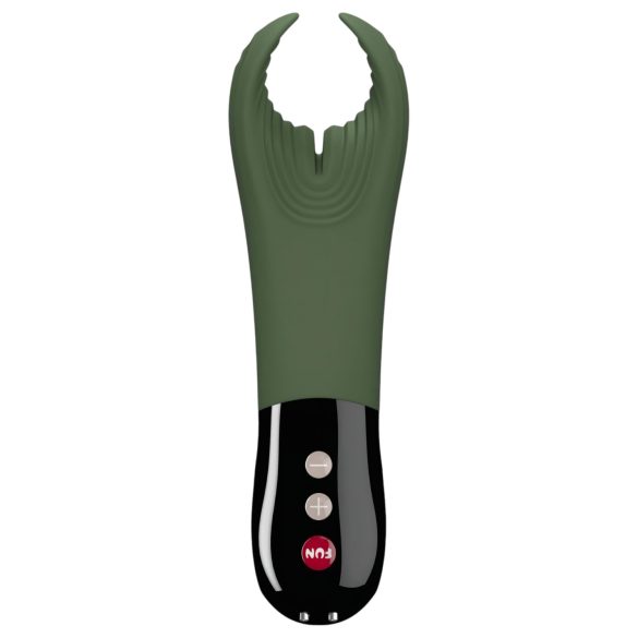 Fun Factory Manta - vibrador para a glande (verde‑preto)