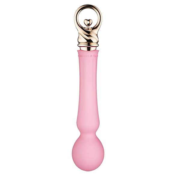 ZALO Confidence - vibrador massageador recarregável luxo - silicone rosa