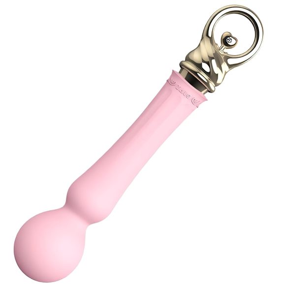 ZALO Confidence - vibrador massageador recarregável luxo - silicone rosa