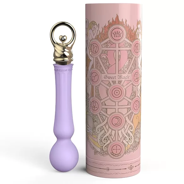 ZALO Confidence - vibrador massageador recarregável luxo - silicone lilás