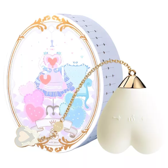 ZALO Baby Heart - vibrador inteligente à prova d'água (branco)