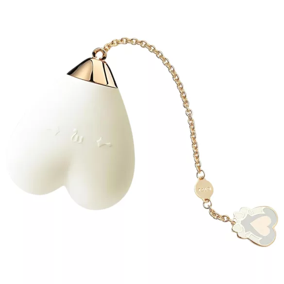 ZALO Baby Heart - vibrador inteligente à prova d'água (branco)